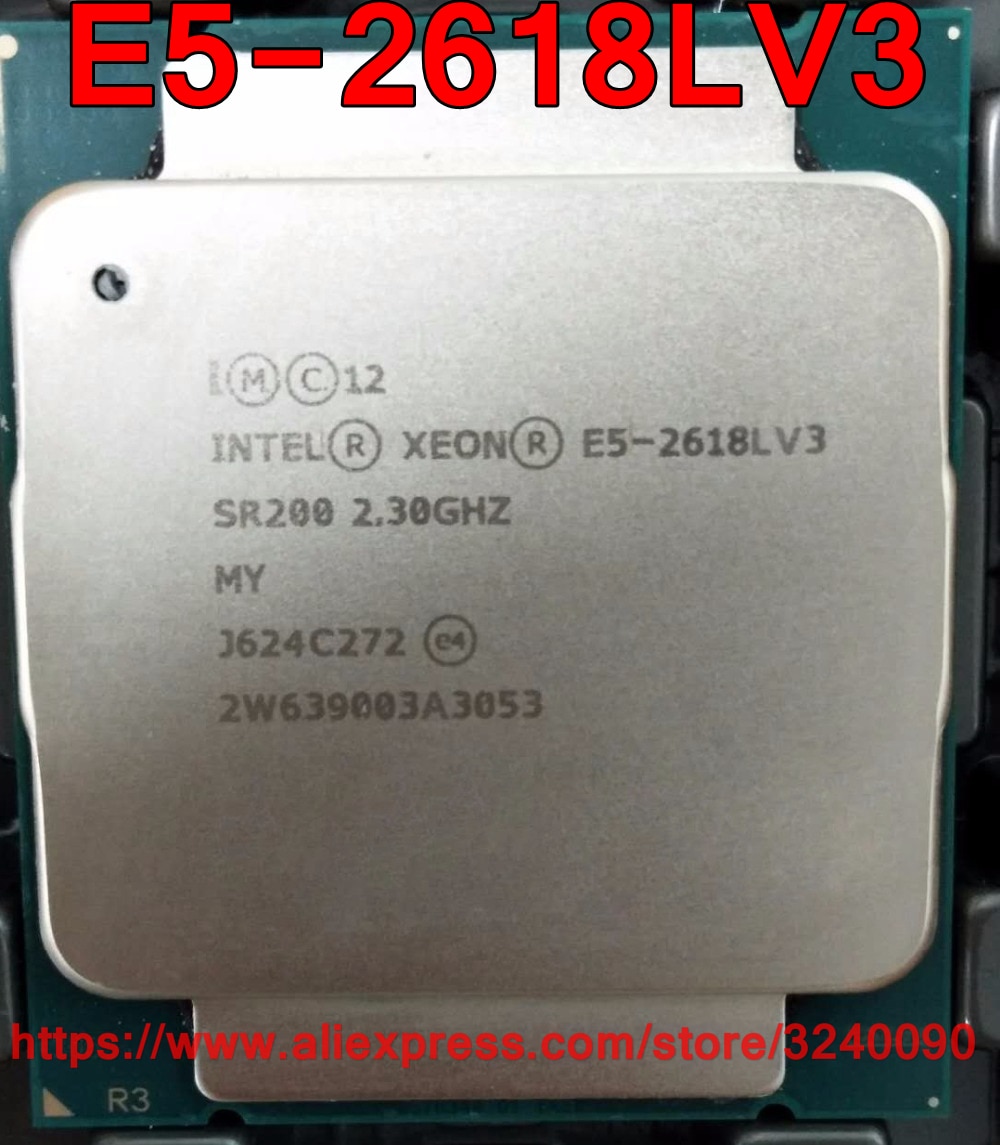   CPU E5-2618LV3 QS 2.30GHz 8 ھ 20M 75W LG..